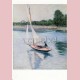Sailing boat at the Seine near Argenteuil